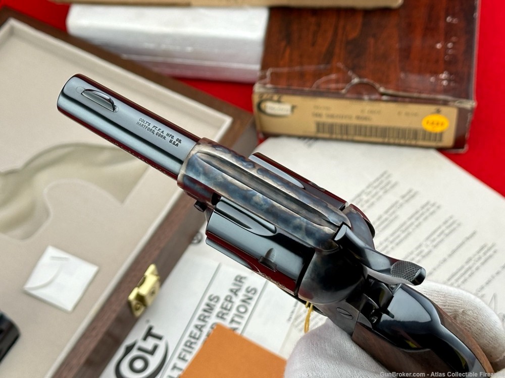 1980 Colt SAA Sheriff's Model 3" 44 CAL |*RARE ROYAL BLUE & DUAL CYL*|NIB!-img-10