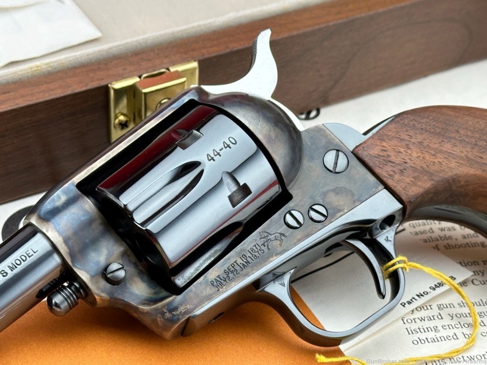 1980 Colt SAA Sheriff's Model 3" 44 CAL |*RARE ROYAL BLUE & DUAL CYL*|NIB!-img-4
