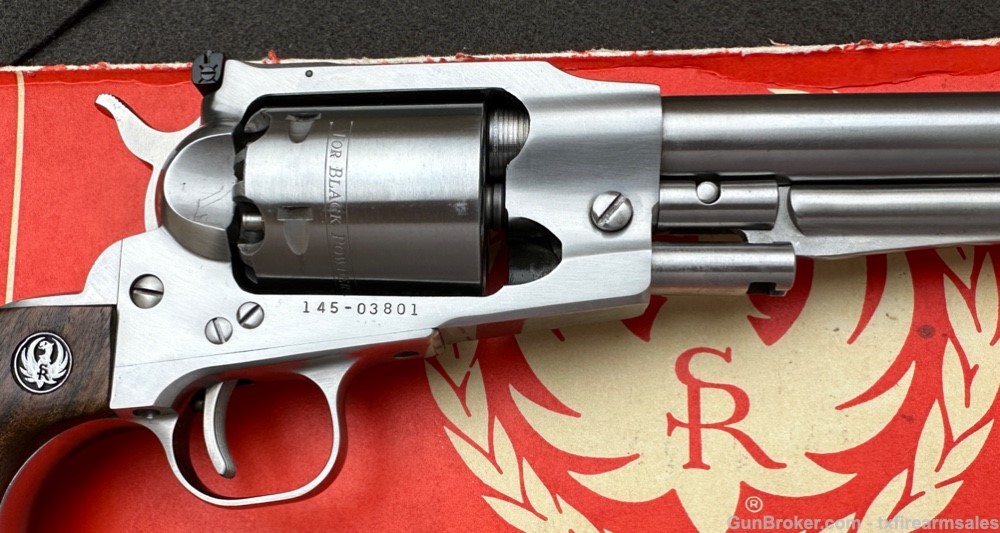 Ruger Old Army .44 Stainless Black Powder,1977, .457 Cap & Ball,No FFL R'qd-img-14