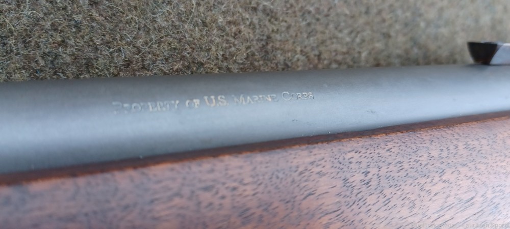 Ultra Rare USMC Winchester 75 US Military Trainer Target Rifle 22LR -img-10