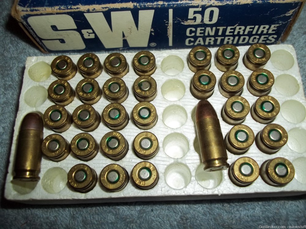 Original Smith & Wesson 9mm FMJ Full Metal Jacket 100gr Ammunition 33rds-img-6