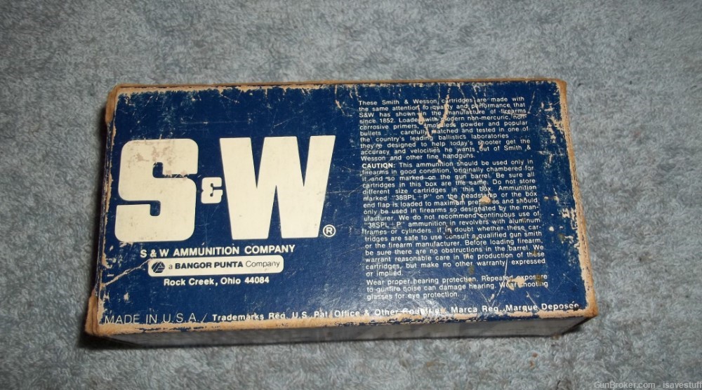 Original Smith & Wesson 9mm FMJ Full Metal Jacket 100gr Ammunition 33rds-img-1