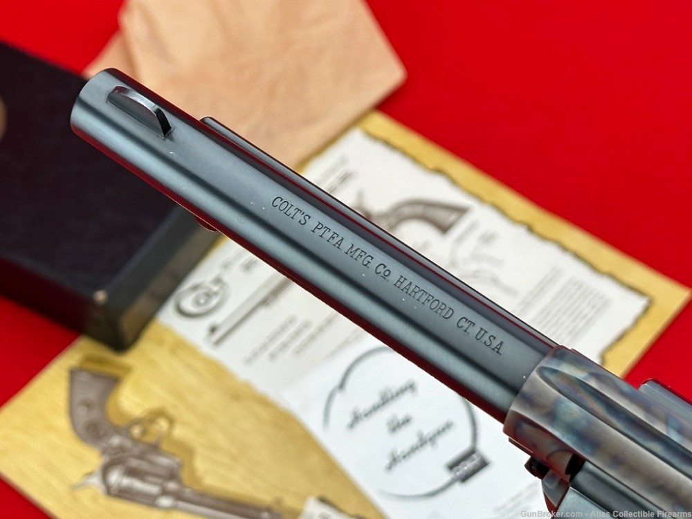 ORIGINAL 1964 Colt SAA 5 1/2" Blue 45 LC *LAST YEAR FOR 2ND GEN. BLACK BOX*-img-12