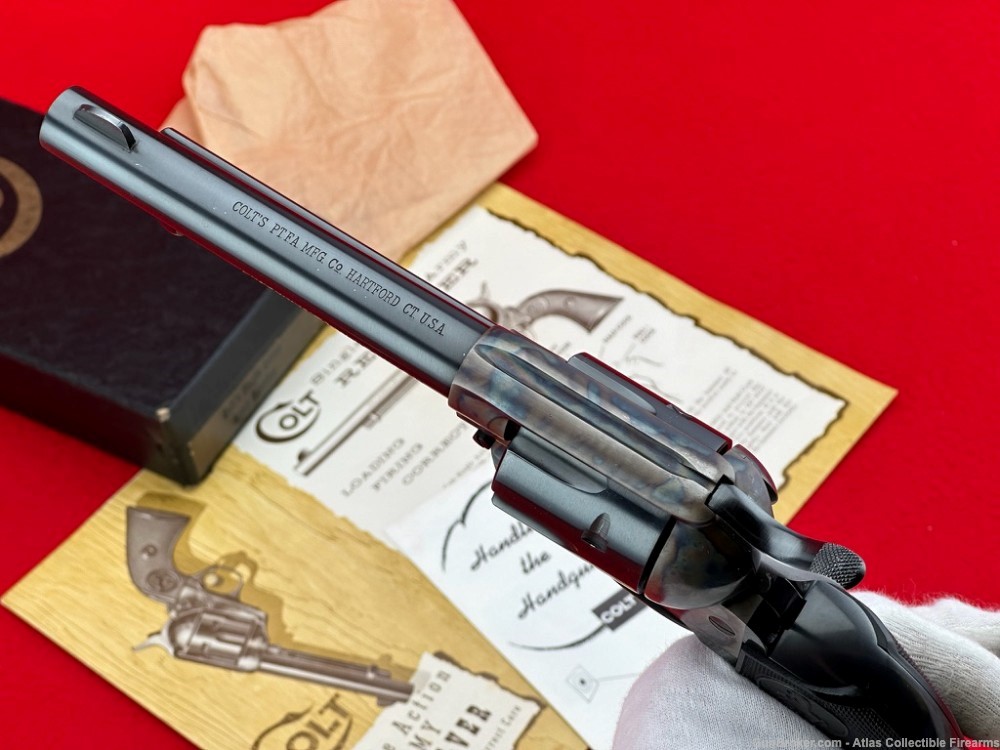 ORIGINAL 1964 Colt SAA 5 1/2" Blue 45 LC *LAST YEAR FOR 2ND GEN. BLACK BOX*-img-11