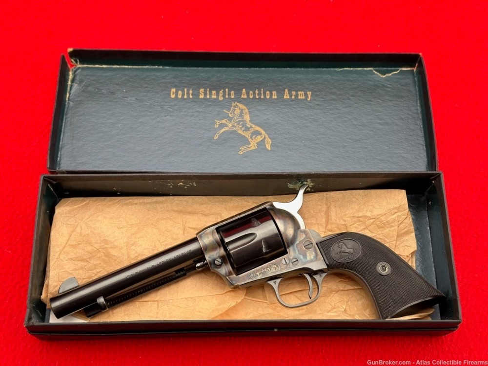 ORIGINAL 1964 Colt SAA 5 1/2" Blue 45 LC *LAST YEAR FOR 2ND GEN. BLACK BOX*-img-33