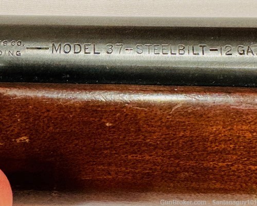 Winchester Model 37 Single Shot Shotgun  12 Gauge, 30" Barrel-img-12