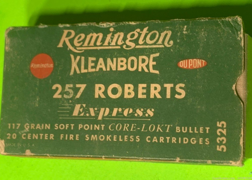 40rds 257 Roberts Ammunition Remington, Peters, Winchester Vintage-img-7