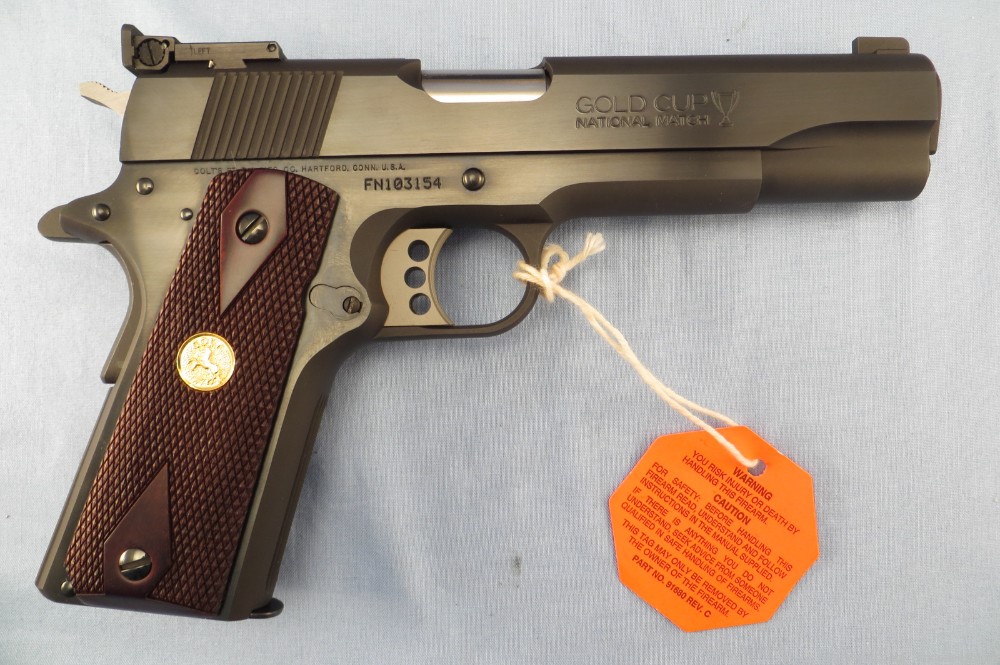 Colt Gold Cup National Match 45 Auto NEW Old Stock -img-1