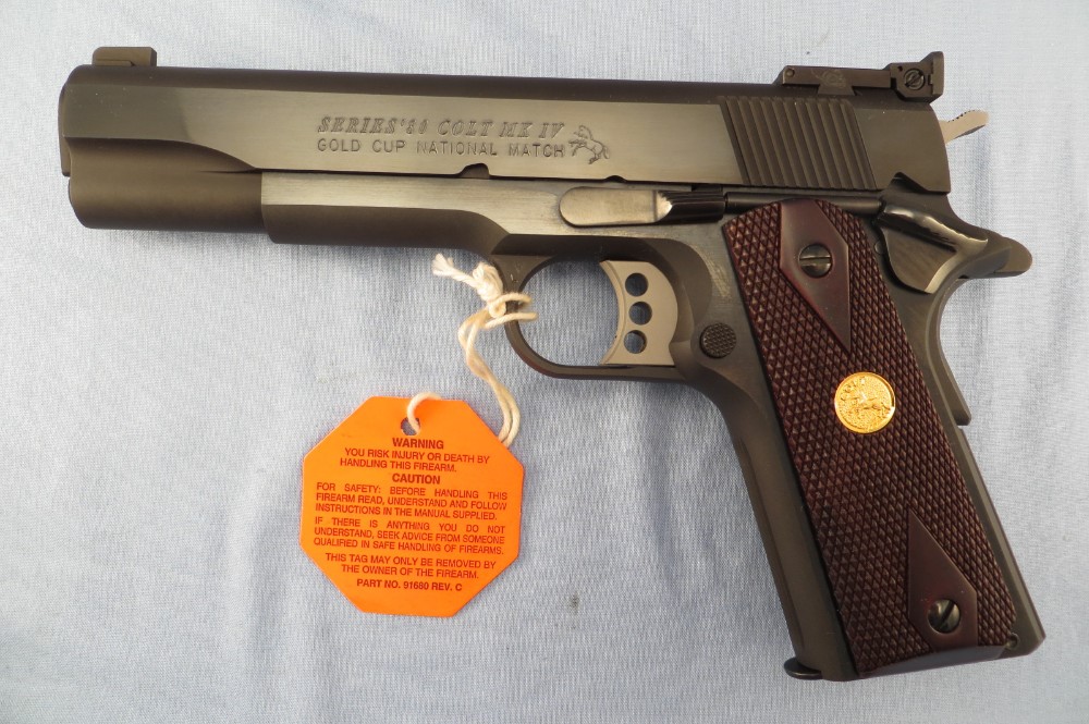 Colt Gold Cup National Match 45 Auto NEW Old Stock -img-2