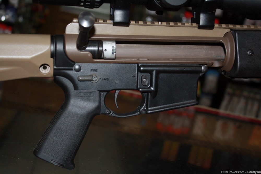 CUSTOM BUILT .50 BMG BOLT ACTION RIFLE WITH STAG ARMS LOWER RECEIVER-img-10