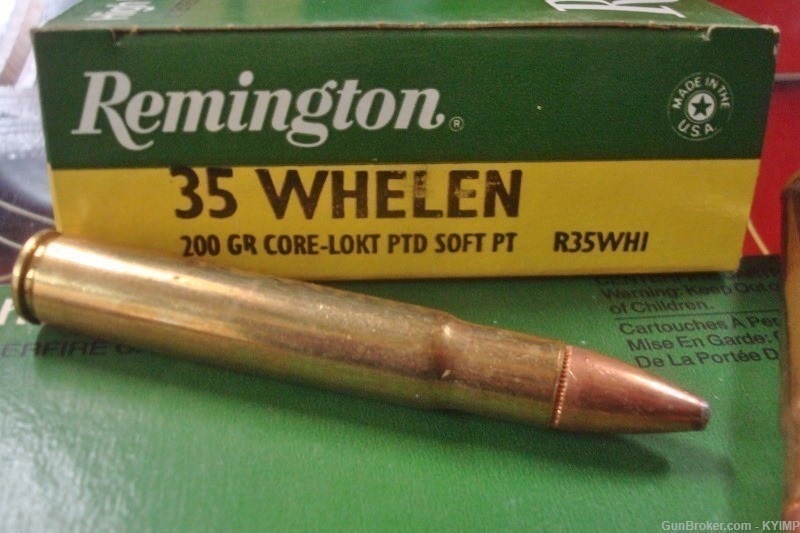 40 Remington 35 Whelen CORE LOKT 200 gr PSP NEW ammo R35WH1-img-2