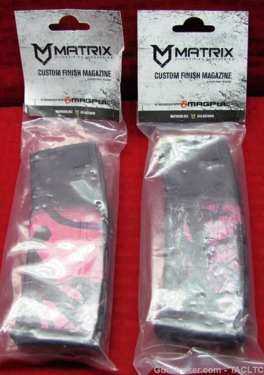 MATRIX MUDDY GIRL CAMO PMAGS - 30 RD MAGAZINES NIB-img-0