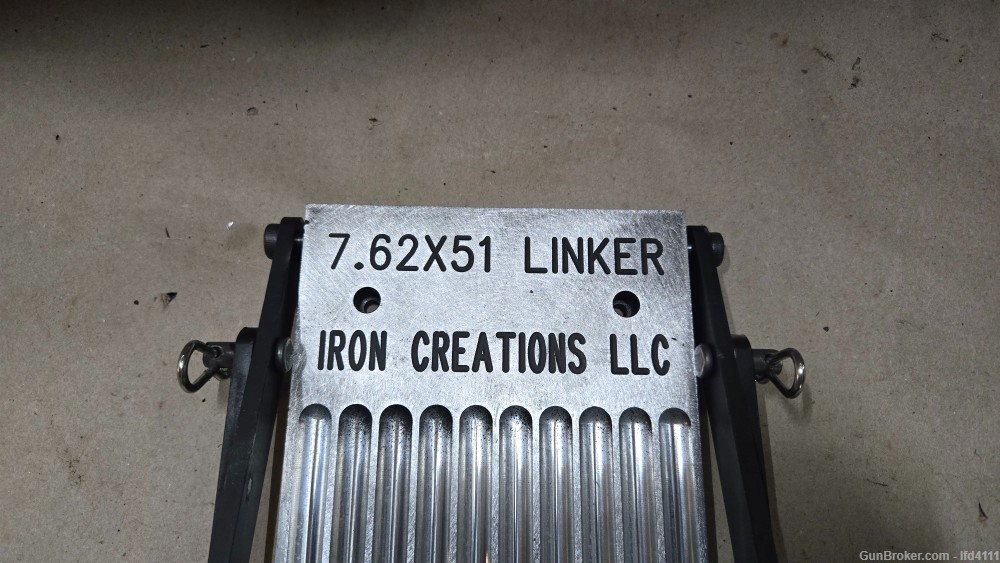 1919A4 10 round Linker, Aluminum and steel linking machine for 7.62 x 51-img-1