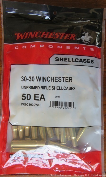 30-30 Unprimed NEW Winchester brass-img-0