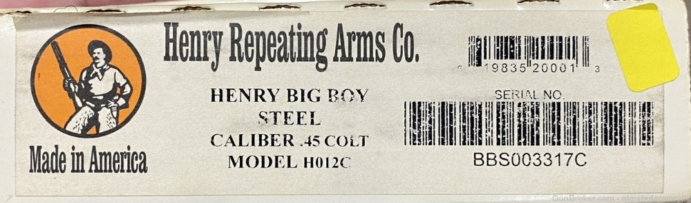 Henry Big Boy Steel .45 LC H012C Pre-Owned looks mint unfired Nikon Penny!-img-32