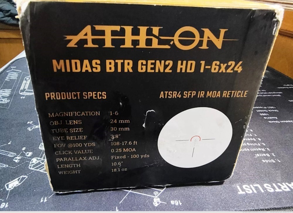 Athlon Midas BTR GEN2 HD 1-6x24mm 30mm ATSR4 illum SFP IR Riflescope 213013-img-2
