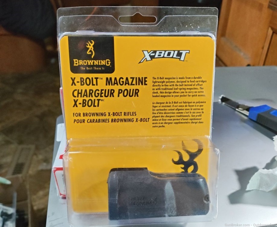 Browning X-Bolt Magazine 112044603 for Short Mag 325WSM,300 WSM,7mm WSM,270-img-0