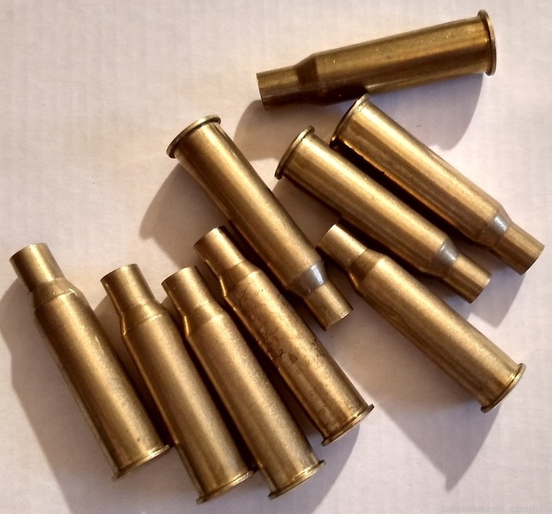 31 7.62x54R PPU & S&B ALL Large Primers Reloadable Brass Casings-img-0