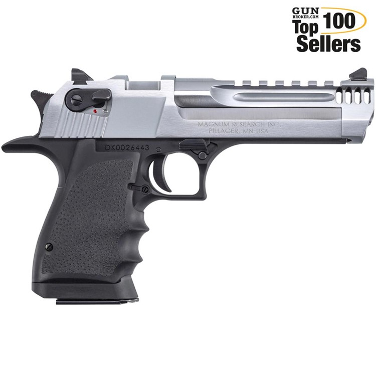 MAGNUM RESEARCH Desert Eagle L5 Mark XIX .44 Mag 5in Brushed Chrome Pistol-img-0