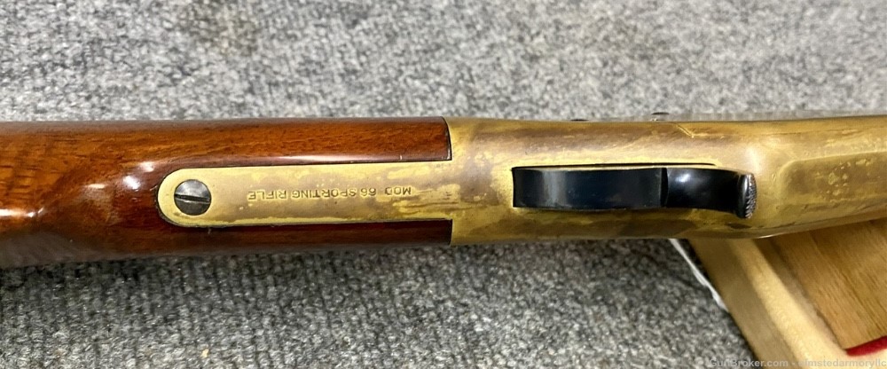 Uberti Model 1866 Yellow Boy Rifle 44-40 Octagonal 66 Sporting Rifle -img-8