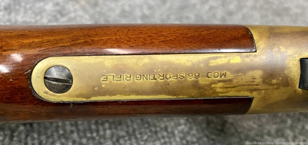 Uberti Model 1866 Yellow Boy Rifle 44-40 Octagonal 66 Sporting Rifle -img-9