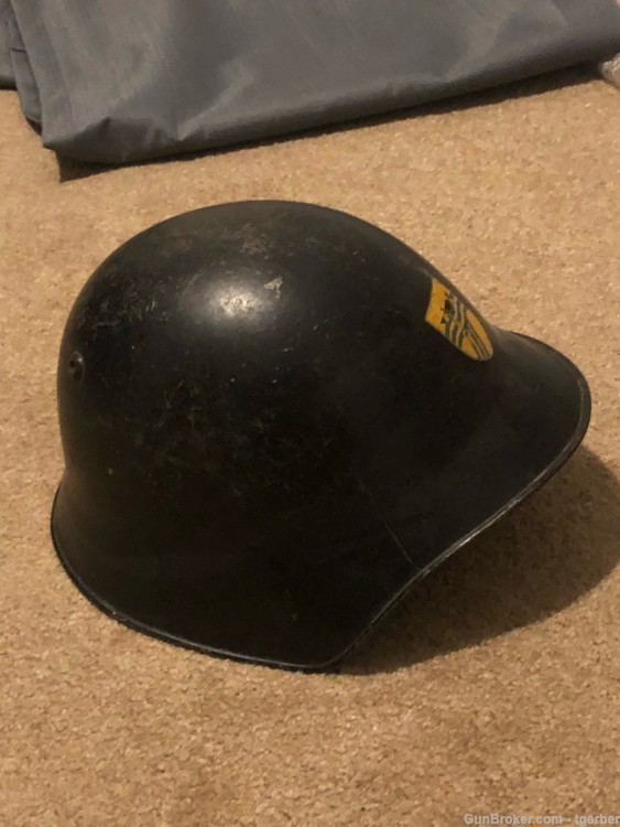 WW2 Original Swiss Helmet Repurposed Post War-img-2