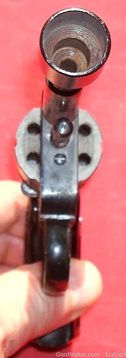Rare German 6mm blank / Flare / Tear Gas Revolver. Vintage 1950's BSF brand-img-2