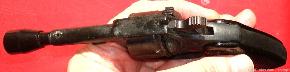 Rare German 6mm blank / Flare / Tear Gas Revolver. Vintage 1950's BSF brand-img-3