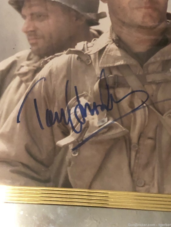 Saving Private Ryan Photo from movie Autographed by Tom Hanks-img-1