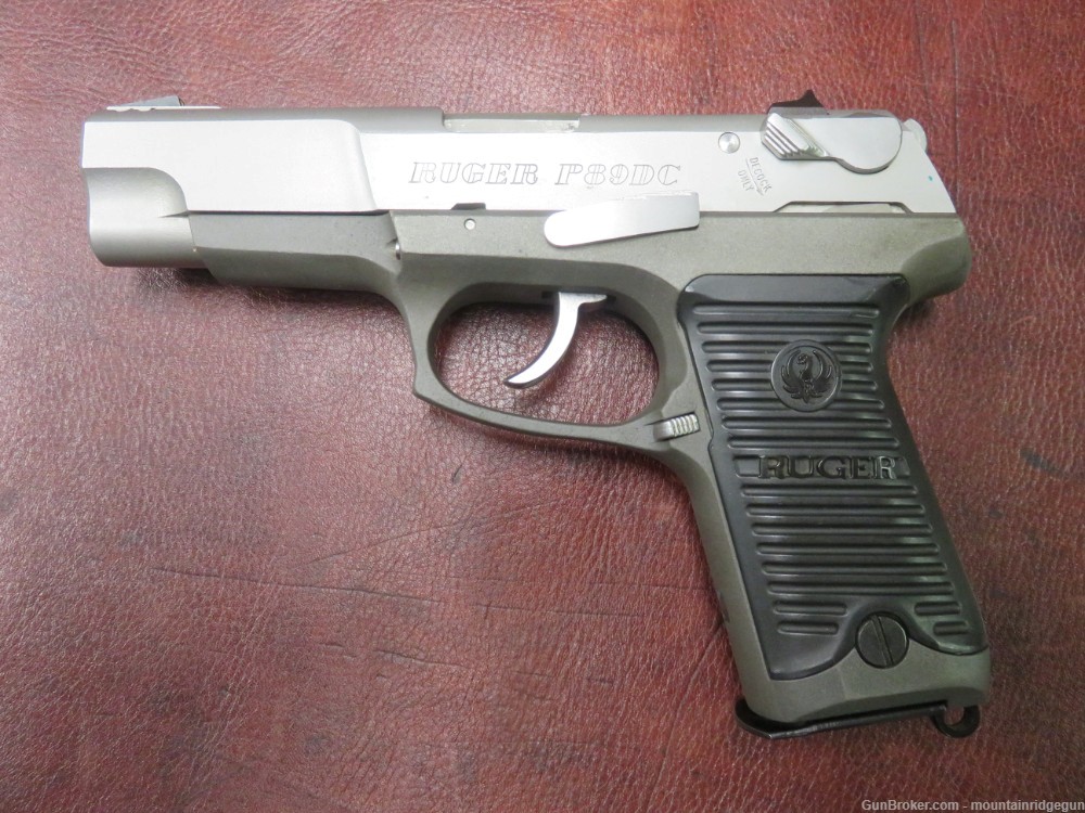 Ruger Model P89 DC Semi-automatic pistol chambered in 9mm w/ (2) magazines-img-21