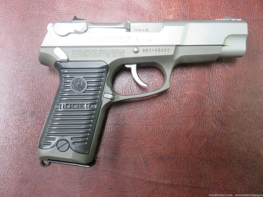 Ruger Model P89 DC Semi-automatic pistol chambered in 9mm w/ (2) magazines-img-9
