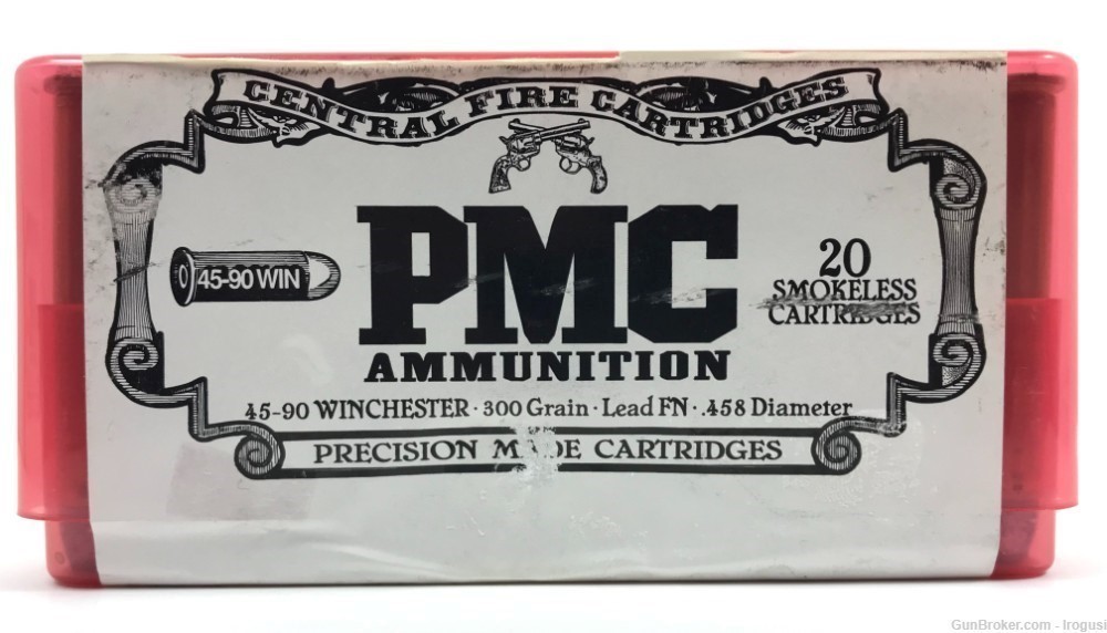PMC .45-90 Win 300 Grain Lead FN SEALED 20 Rounds 1213-LXO-img-0