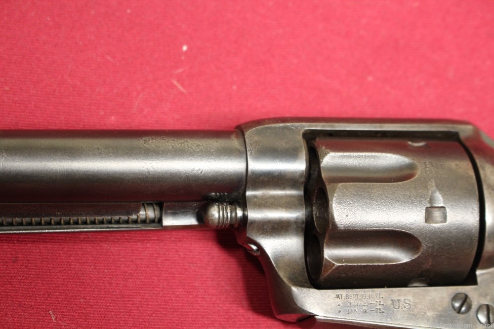 Colt SAA Model 1873 US Marked Single Action Army Artillery, #'s Match -1885-img-34
