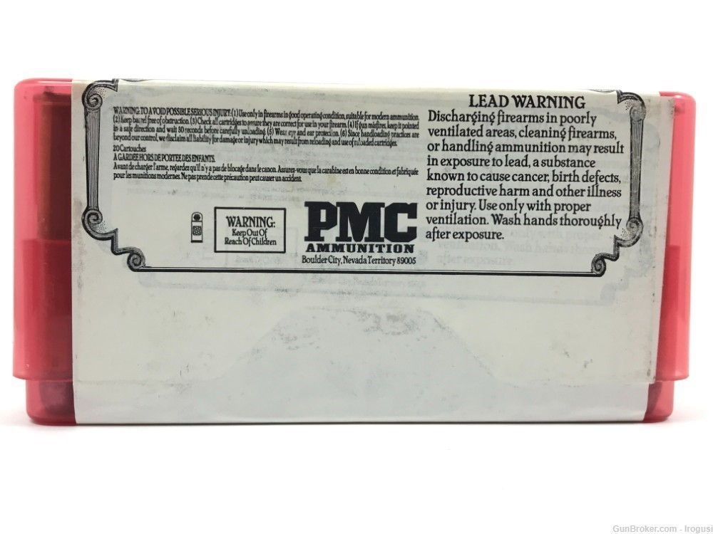 PMC .45-90 Win 300 Grain Lead FN SEALED 20 Rounds 1214-LXO   -img-2