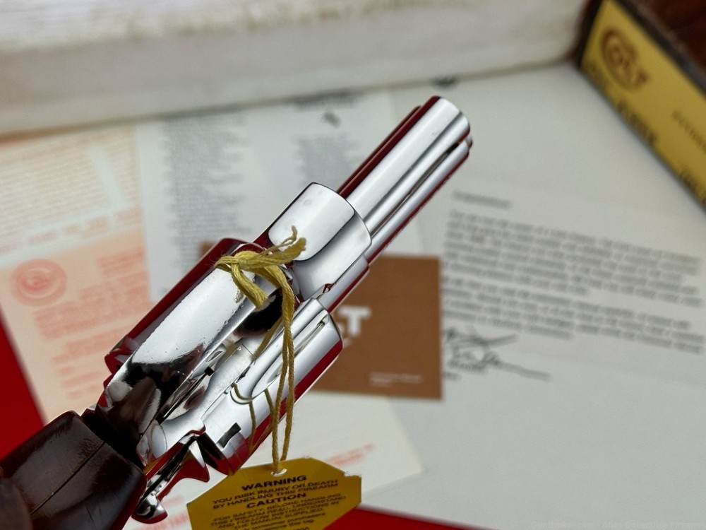 1971 Colt Python 2 1/2" 357 Magnum |*SCARCE NICKEL & TARGET GRIPS*|-img-13