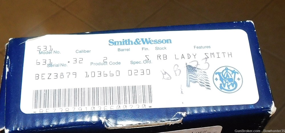 Smith Wesson S&W 631 Lady Smith 32 H&R Magnum Revolver LNIB Scarce-img-3