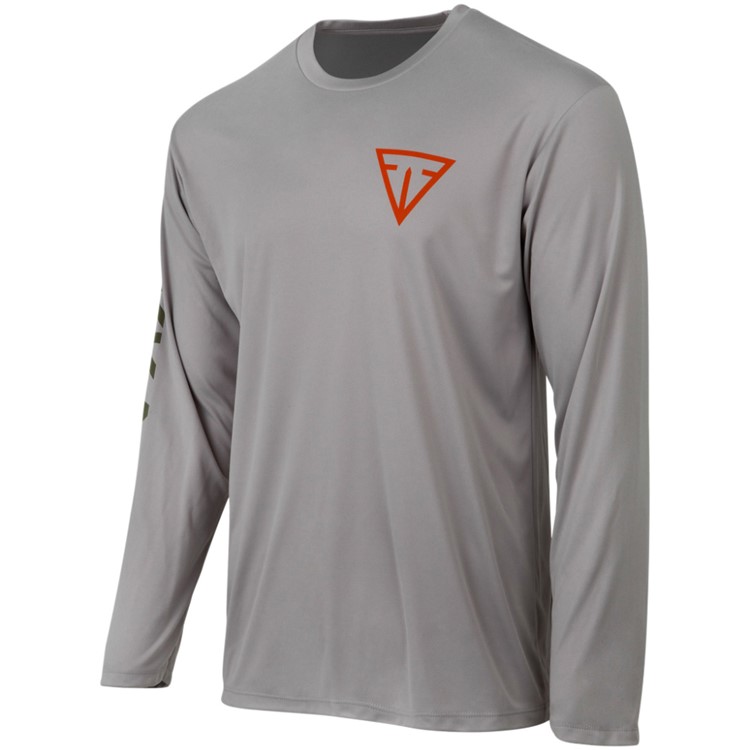 BERETTA Tikka Tech Long Sleeve T-Shirt, Color: Light Grey, Size: L-img-1
