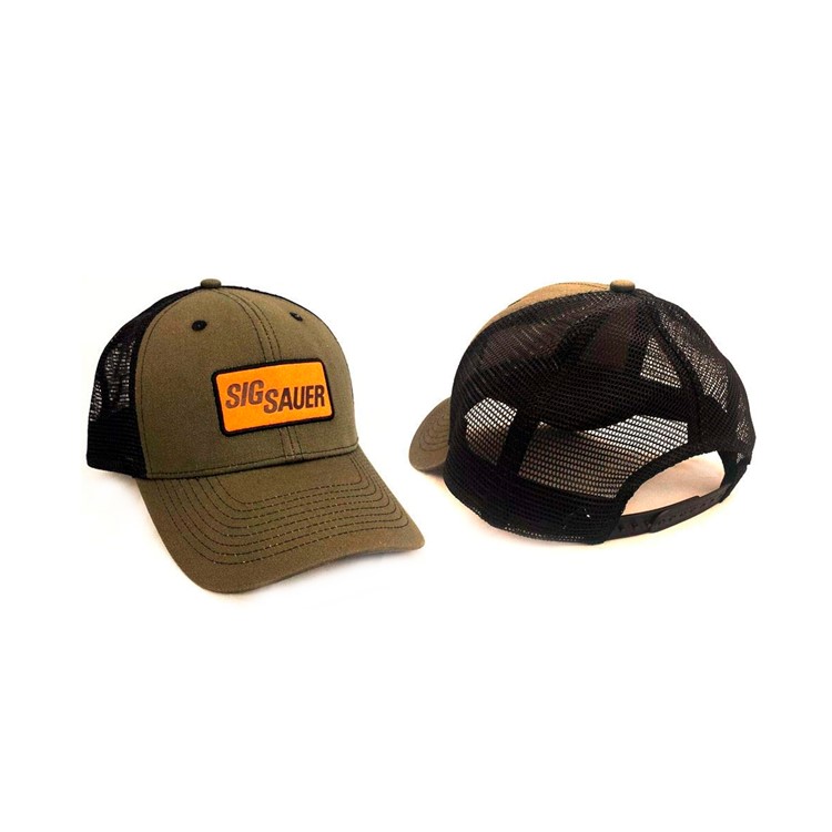 SIG SAUER Men's Leather Patch Trucker Hat (SG-HAT-SIG-LP)-img-3