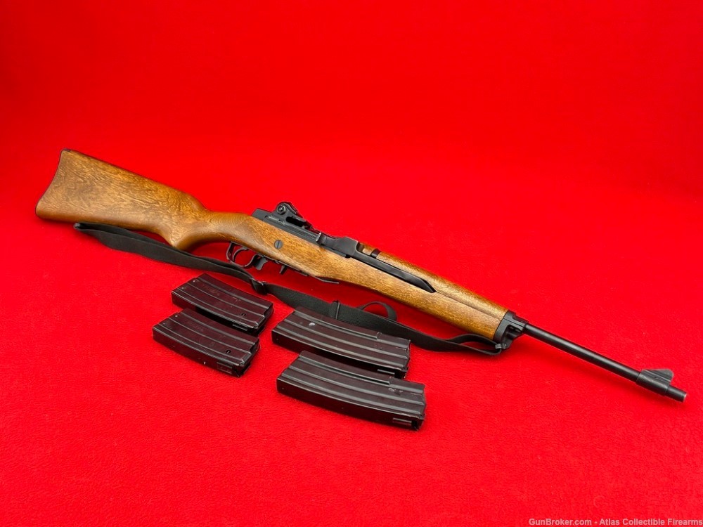1976 Ruger Mini-14 Semi Auto Rifle .223 Remington 18" - 3RD YEAR PRODUCTION-img-10