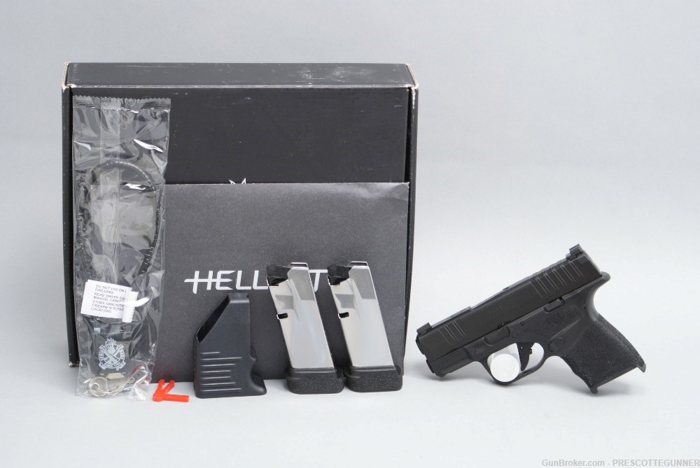 Springfield Hellcat 9mm LNIB EDC Pistol w/ Two 13rd Mags Penny $.01 NR-img-1