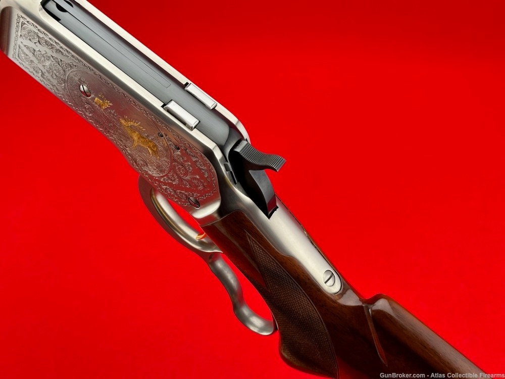 HIGH GRADE 1987 Browning Model 71 Carbine .348 WIN 20" *FACTORY ENGRAVED*-img-29