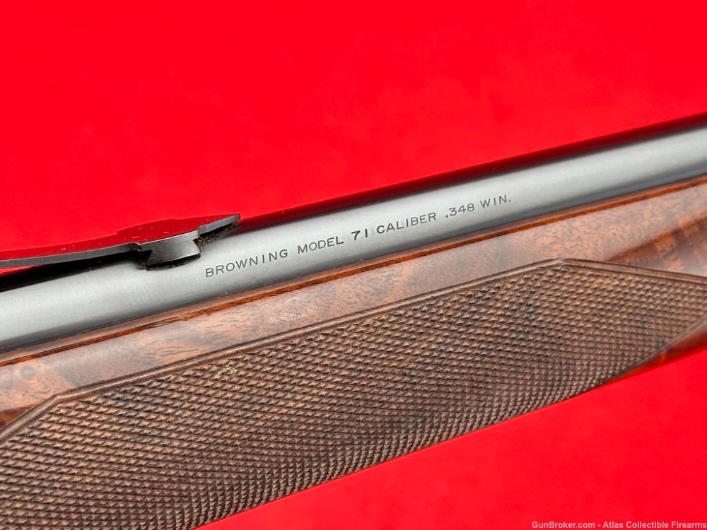 HIGH GRADE 1987 Browning Model 71 Carbine .348 WIN 20" *FACTORY ENGRAVED*-img-24