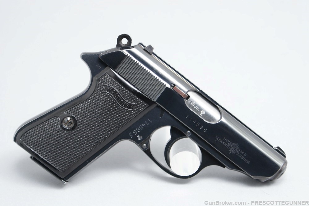 Walther PPK/S .22 LR Exc 1969 W. German w/ Box & Target C&R Penny $.01 NR-img-6