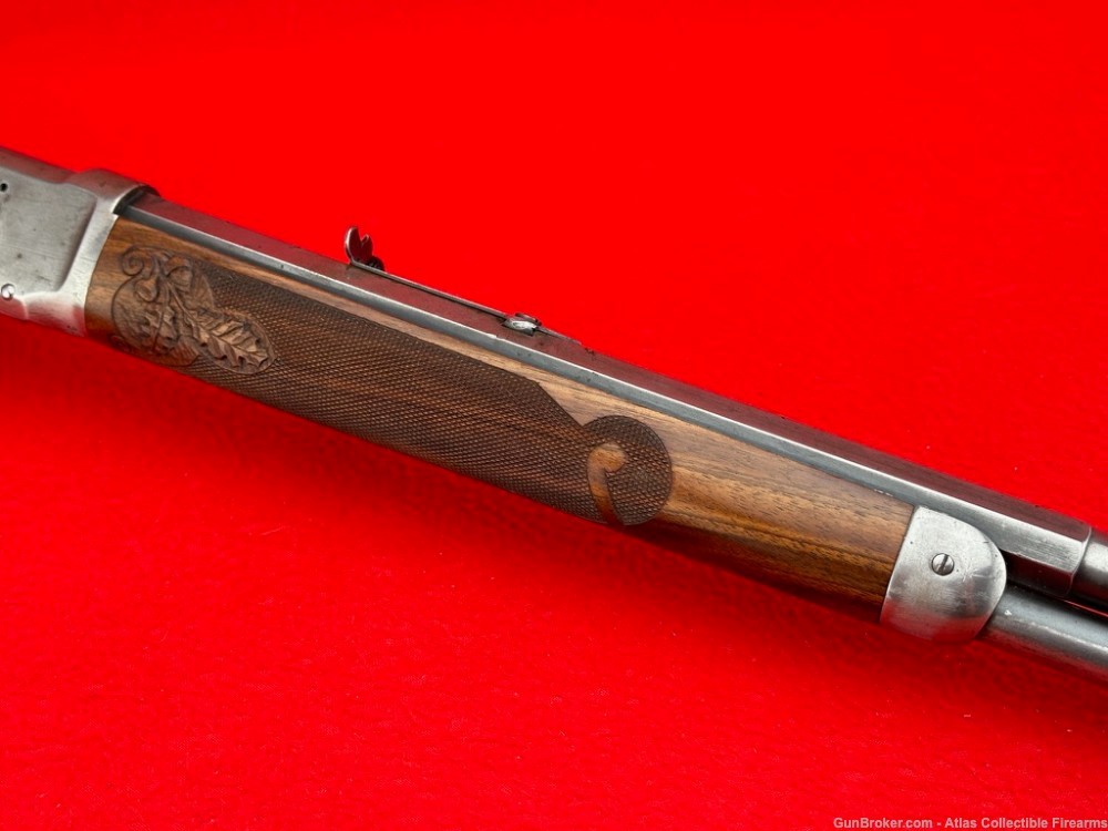 1904 Winchester Model 1894 .30 WCF 26" Round/Octagon - Hand Carved Stock-img-15