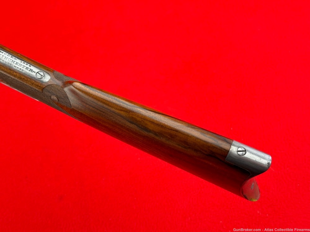 1904 Winchester Model 1894 .30 WCF 26" Round/Octagon - Hand Carved Stock-img-29
