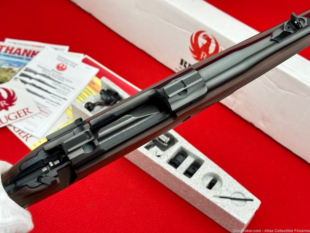 2018 Ruger M77 Hawkeye Bolt Action 35 Whelen 24" Barrel Express Sights ANIB-img-23