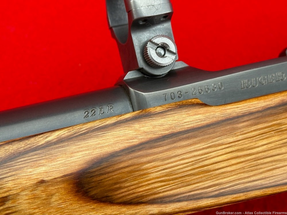 2003 Ruger 77/22 "All Weather" Bolt Action 22 LR 24" - Laminated Wood Stock-img-9