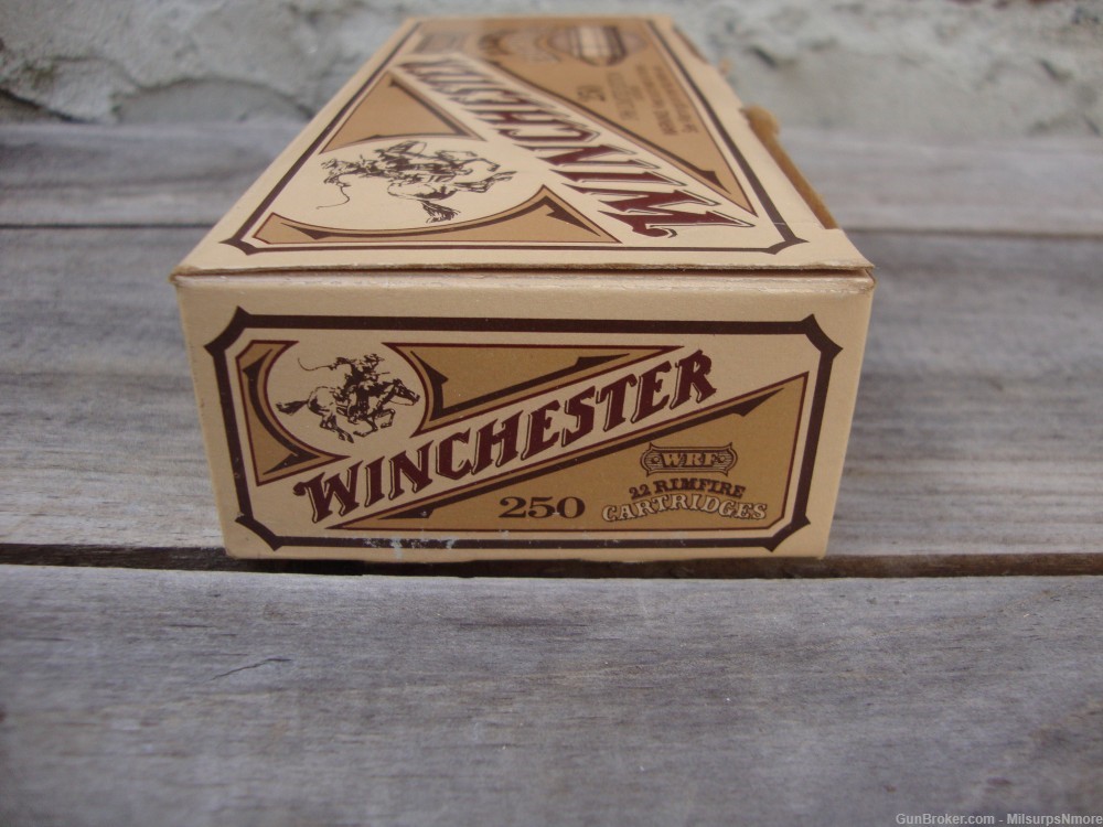 Vintage Full Brick of Winchester 22 WRF 1986 Limited Edition 250 Rounds-img-8