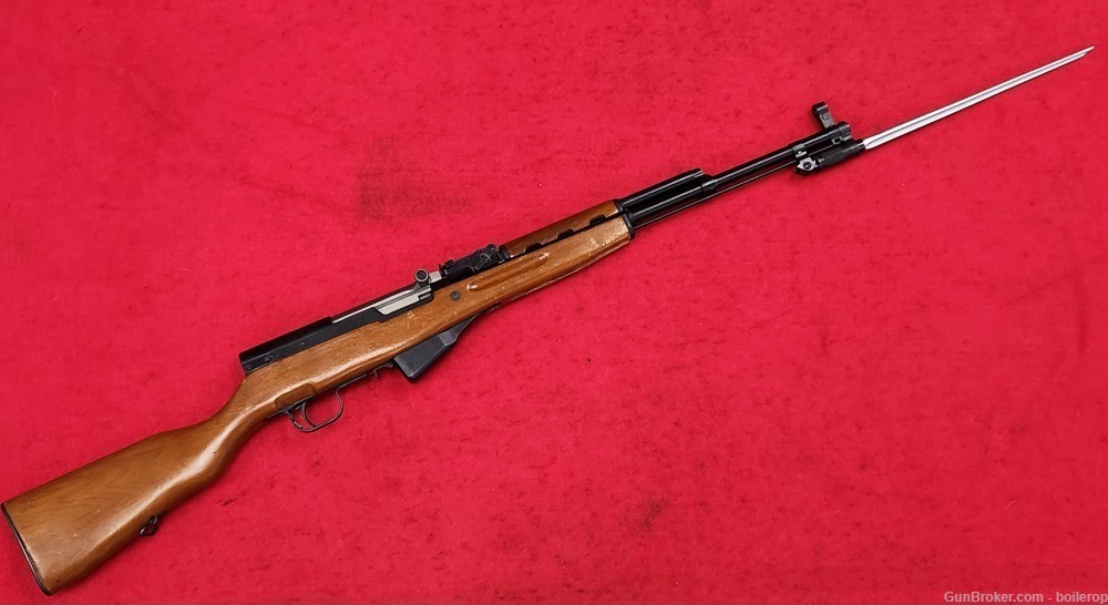 Excellent, Chinese 0134 Norinco SKS rifle, 7.62x39, w/original box!-img-171