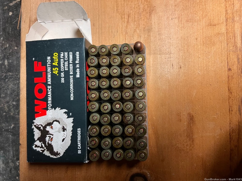 Wolf 45acp ammunition -img-0